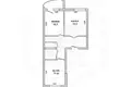 2 room apartment 57 m² Brest, Belarus