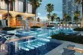 Kompleks mieszkalny New high-rise Apex Residence with swimming pools close to large shopping malls, JVC, Dubai, UAE