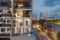 Жилой комплекс Новая малоэтажная резиденция Beverly Residence 2 с бассейном и зонами отдыха, JVT, Дубай, ОАЭ