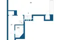 Квартира 1 комната 26 м² Helsinki sub region, Финляндия