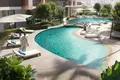 Kompleks mieszkalny New complex of furnished apartments ESSENL1FE with two swimming pools and commercial premises, JVT, Dubai, UAE