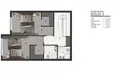 1 bedroom apartment 53 m² Aksu, Turkey