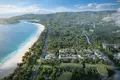 Residential complex Residential complex with swimming pools and parks at 50 meters from Bang Tao Beach, Phuket, Thailand