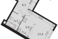 Kawalerka 1 pokój 30 m² Konkovo District, Rosja