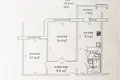 2 room apartment 52 m² Homyel, Belarus
