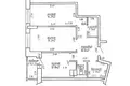 Appartement 2 chambres 60 m² Minsk, Bélarus
