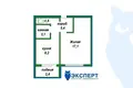 Квартира 1 комната 35 м² Фаниполь, Беларусь