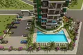 Complexe résidentiel New residence with a swimming pool and gazeboes at 300 meters from the sea, Mersin, Turkey