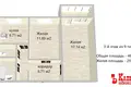 Mieszkanie 2 pokoi 47 m² Homel, Białoruś
