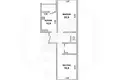 Appartement 2 chambres 64 m² Muchaviecki sielski Saviet, Bélarus