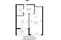Appartement 1 chambre 48 m² Minsk, Bélarus