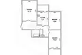 Apartamento 3 habitaciones 67 m² Muchaviecki sielski Saviet, Belarús