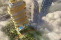 Kompleks mieszkalny New high-rise Sapphire Residence with swimming pools, a spa center and a co-working area near the canal and a highway, Al Safa, Dubai, UAE