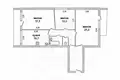 3 room apartment 83 m² Brest, Belarus