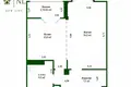 1 room apartment 49 m² Minsk, Belarus