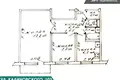 Apartamento 2 habitaciones 41 m² Minsk, Belarús