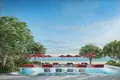 Residential complex New beachfront residence with swimming pools, lagoons and gardens, Pattaya, Thailand