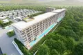 Complejo residencial New residential complex with swimming pools and a kids' entertainment park close to Laguna Golf Corse, Phuket, Thailand