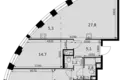 Квартира 3 комнаты 86 м² Северо-Западный административный округ, Россия