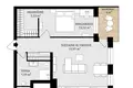 Wohnung 2 zimmer 58 m² Vilnius, Litauen