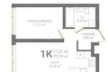 Mieszkanie 37 m² Niżny Nowogród, Rosja