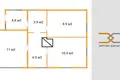 House 45 m² Bluzski sielski Saviet, Belarus
