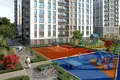 Complejo residencial New residence with swimming pools and green areas in a prestigious area, Istanbul, Turkey