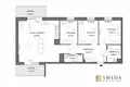 3 bedroom apartment 87 m² Gdansk, Poland