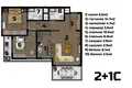 Mieszkanie 3 pokoi 91 m² Mersin, Turcja