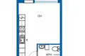 Appartement 1 chambre 25 m² Oulu sub region, Finlande