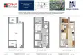 Penthouse 1 room 31 m² Minsk, Belarus