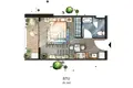 Studio 1 chambre 29 m² Nha Trang, Viêt Nam