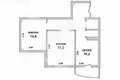 2 room apartment 61 m² Brest, Belarus