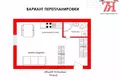 Wohnung 1 Zimmer 19 m² Rajon Baryssau, Weißrussland