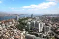 Residential complex Modern residence with a panoramic view of the city in the center of the business district of Sisli, Istanbul, Turkey