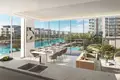 Wohnkomplex Residential complex with swimming pools, sports grounds, green walking areas, near the beach, MBR City, Dubai, UAE