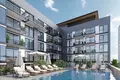 Wohnkomplex New low-rise Riviera Chalet Residence with swimming pools, JVC, Dubai, UAE