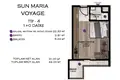 1 bedroom apartment 75 m² Mersin, Turkey