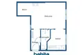 Квартира 1 комната 43 м² Helsinki sub region, Финляндия