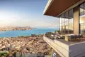 Residential complex Luxury apartments with terraces and private pools in a prestigious area, Istanbul, Turkey