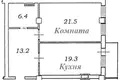 1 room apartment 62 m² Odesa, Ukraine