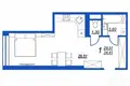 Квартира 1 комната 34 м² Жлобин, Беларусь