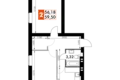 Mieszkanie 2 pokoi 60 m² Naro-Fominskiy gorodskoy okrug, Rosja