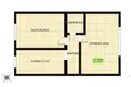 Appartement 2 chambres 54 m² Varsovie, Pologne