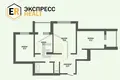 Apartamento 3 habitaciones 75 m² Muchaviecki sielski Saviet, Belarús