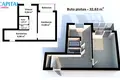 Квартира 1 комната 33 м² Клайпеда, Литва