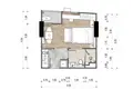 Apartment 26 m² Pa Tong, Thailand