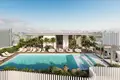 Wohnkomplex New residence Cove Edition with swimming pools in the central area of Dubailand, Dubai, UAE