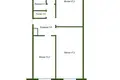 Mieszkanie 3 pokoi 61 m² Lida, Białoruś