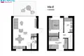Квартира 3 комнаты 57 м² Вильнюс, Литва